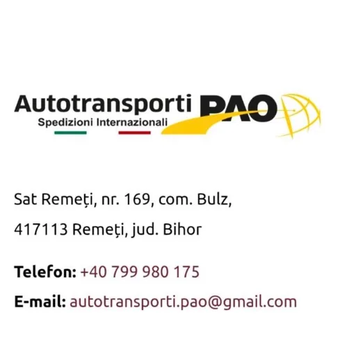 Logo AUTOTRANSPORTI PAO S.R.L.